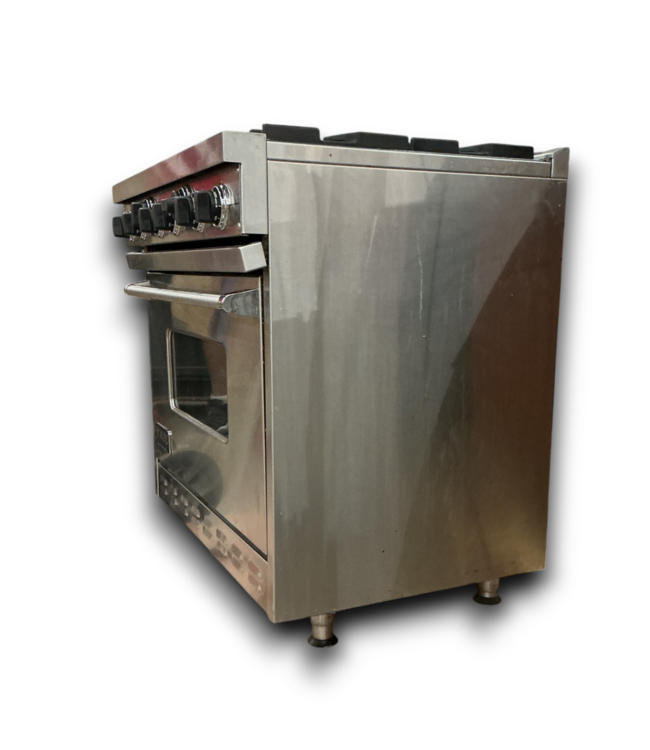 56164 Pro Style Stainless Steel Duel Fuel Range With 6 Open Burners 36"