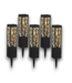 56177 Black Solar Led Outdoor Path Lights 5 Pack 30-lumens