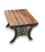 56179 Patio Bench & Table