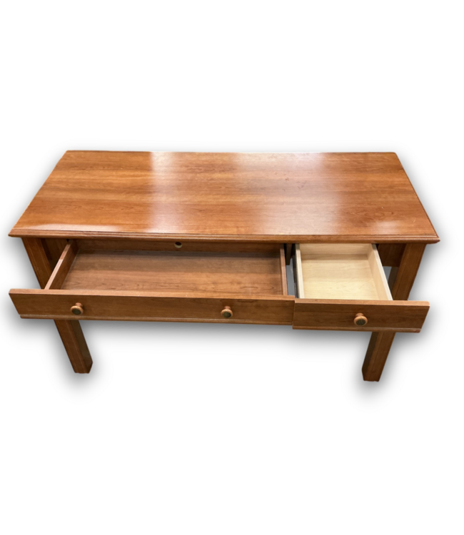 56184 Solid Wood Desk With 3 Drawers  53.5" X 31"