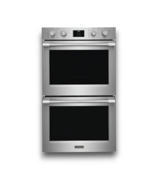 Bud's Warehouse 56185 Professional 30" Double Electric Wall Oven With Air Fry Self + Steam Clean