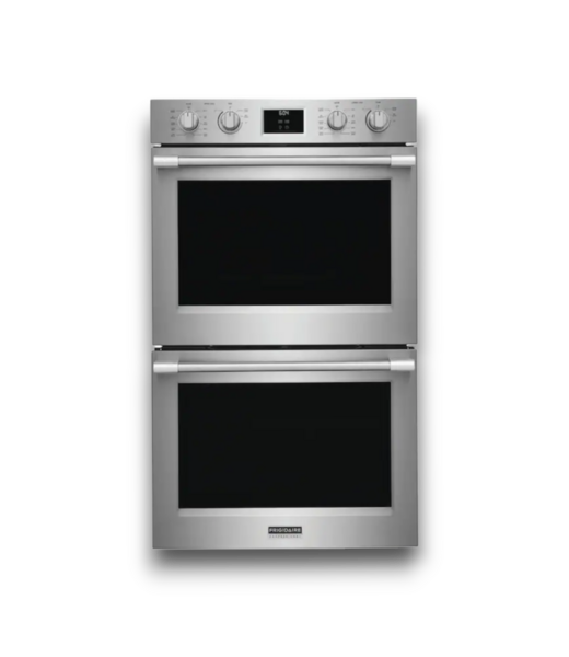 Bud's Warehouse 56185 Professional 30" Double Electric Wall Oven With Air Fry Self + Steam Clean