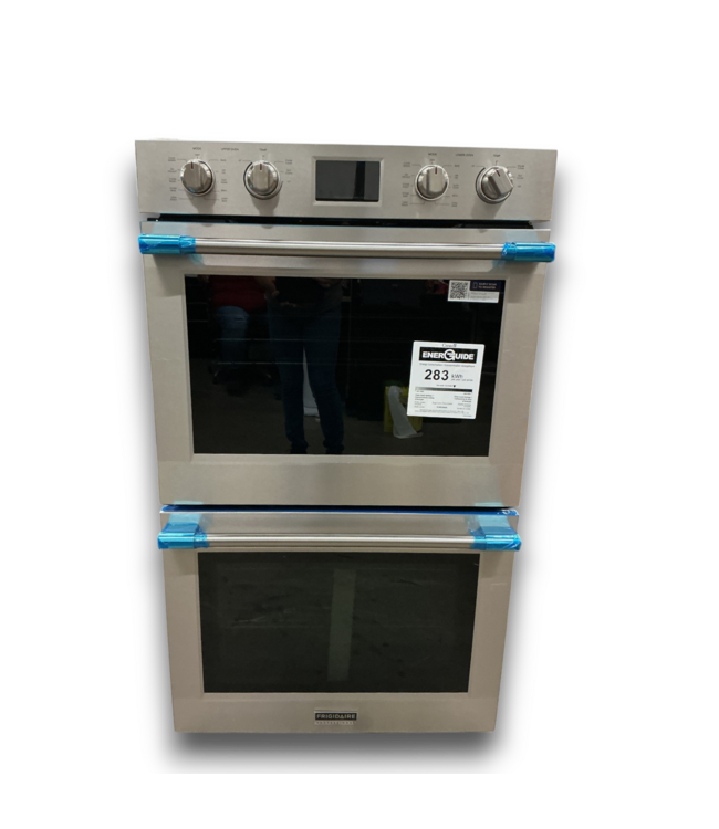 56185 Professional 30" Double Electric Wall Oven With Air Fry Self + Steam Clean