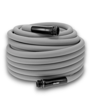 Bud's Warehouse 56188 Colors Premium Duty Kink Free Hybrid Gray Hose
