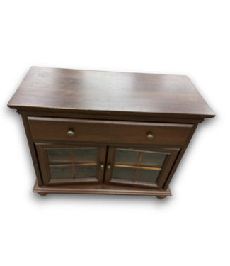 Bud's Warehouse 56194 Dark Brown Entertainment Center