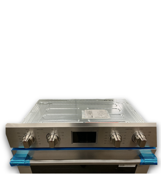 56185 Professional 30" Double Electric Wall Oven With Air Fry Self + Steam Clean