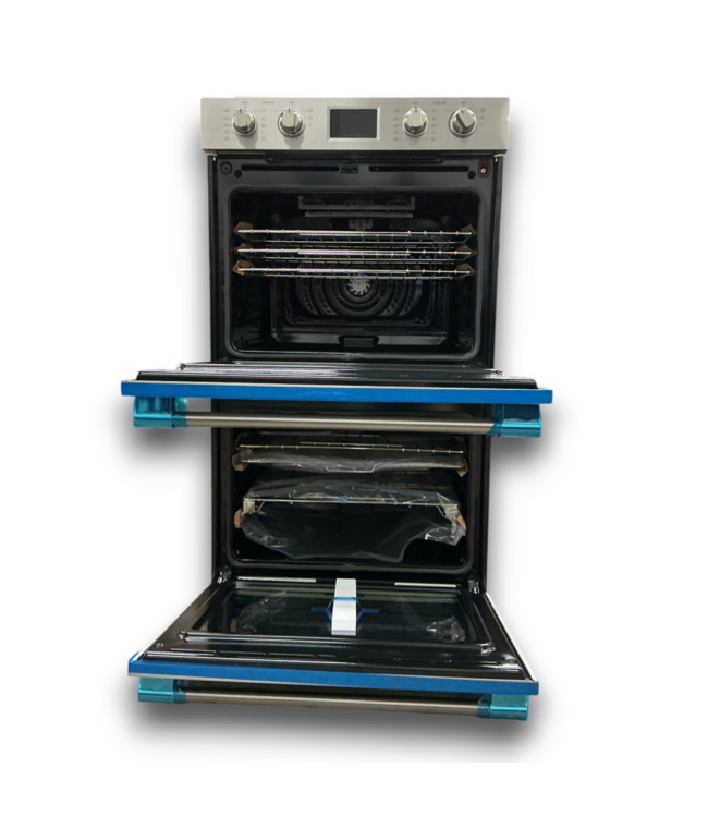 56185 Professional 30" Double Electric Wall Oven With Air Fry Self + Steam Clean