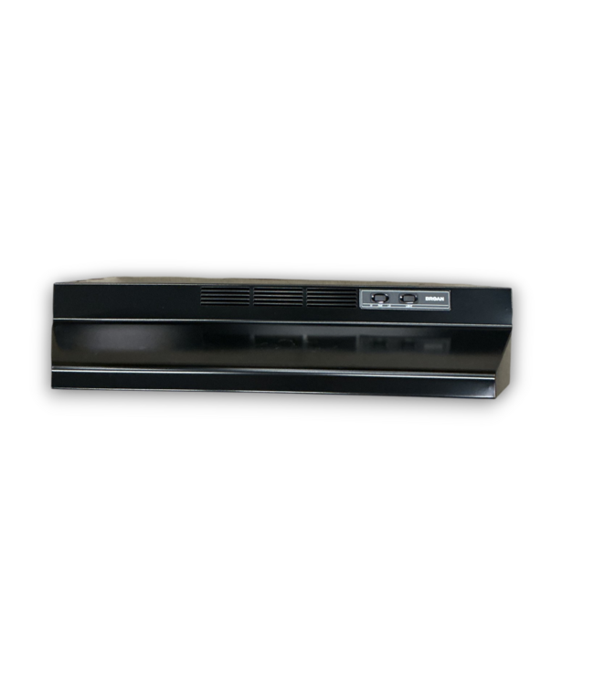 56198 Black Ductless Range Hood 30"