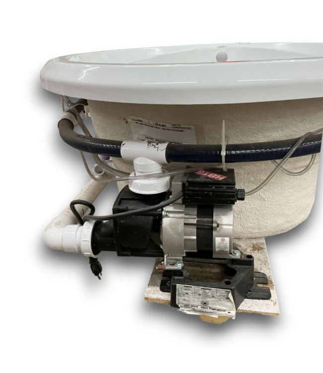 56206 60x42x21 White Acrylic Jetted Jacuzzi Tub
