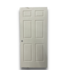 56211 Hollow 6-panel Interior Door 32" X 60"
