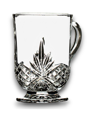 Bud's Warehouse 56212 Set Of 4 Crystal Coffee Mugs