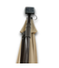 56213 Beige And Brown Solar Lighted Cantilever Patio Umbrella And Base