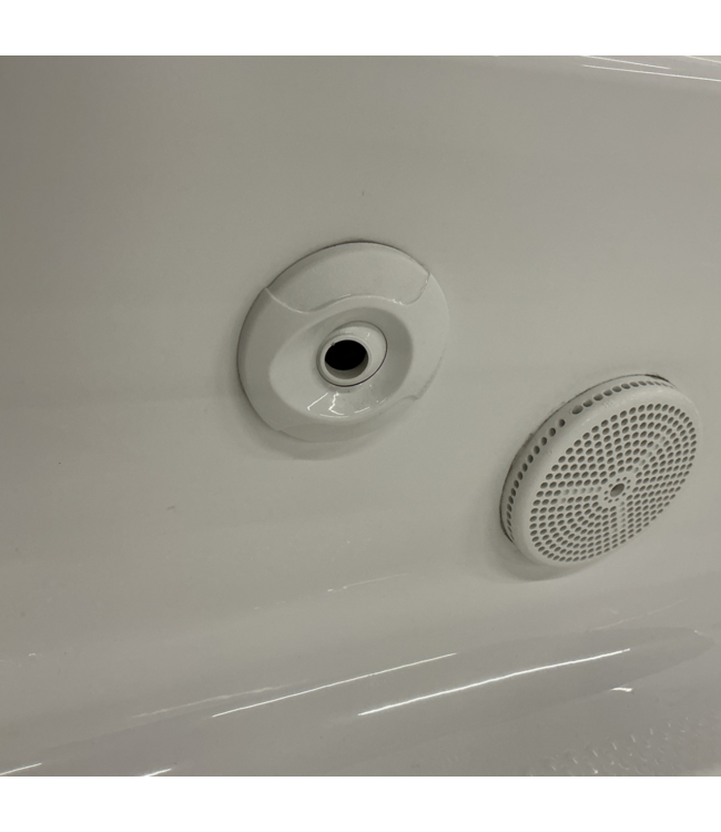 56205 71” X 42” Jacuzzi Jeded Drop In Bathtub 6 Jets