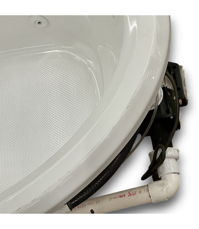 56206 60x42x21 White Acrylic Jetted Jacuzzi Tub