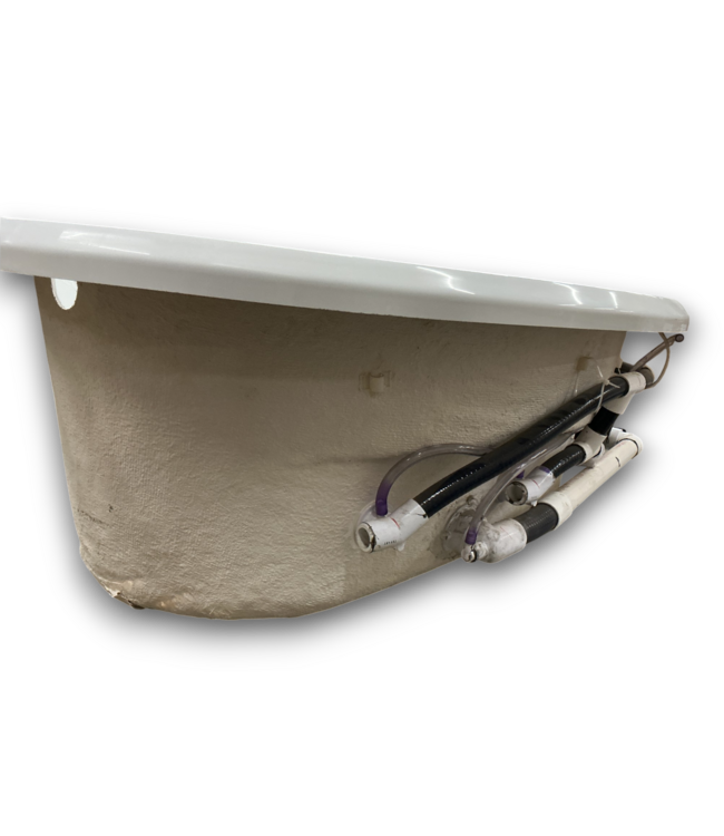 56206 60x42x21 White Acrylic Jetted Jacuzzi Tub