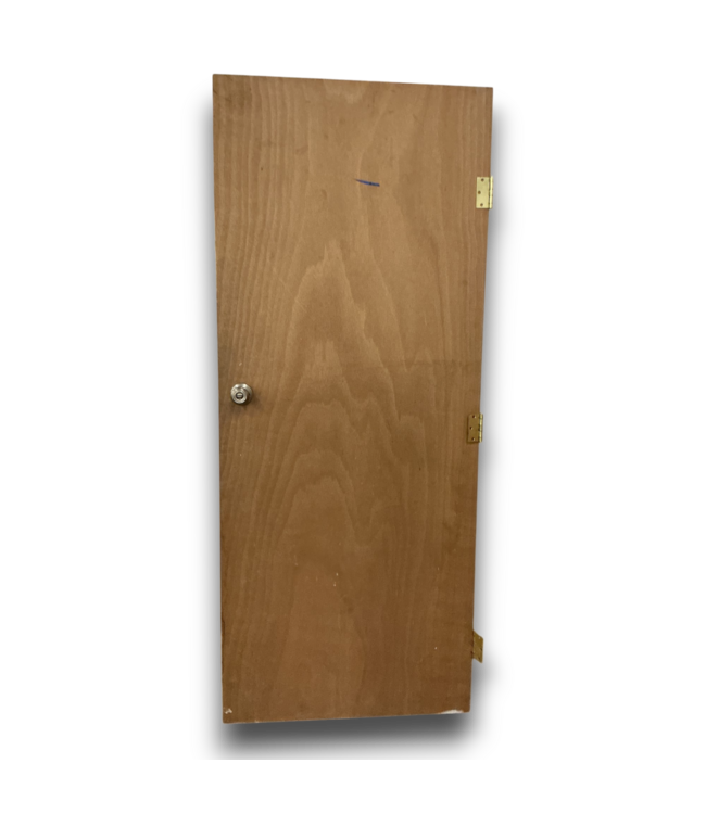 56215 32 X 78 Solid Wood Mohagony Door With Knob