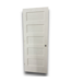 56218 30 X 80 White Solid Wood 5 Panel Door Interior