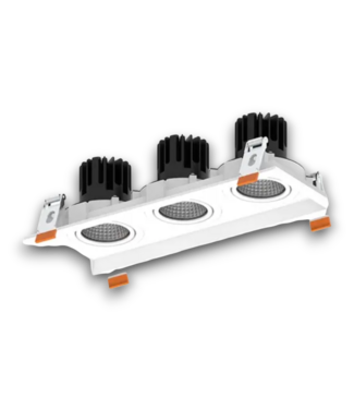 Bud's Warehouse 56224 Recessed Multiple Selectable 5-cct Recessed Downlight 3 Light