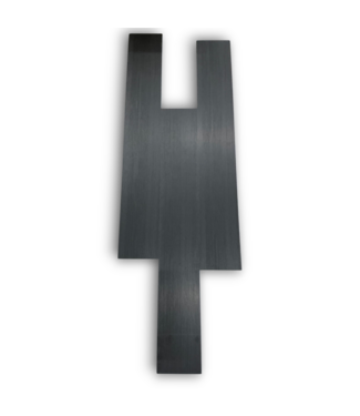 Bud's Warehouse 56226 Lucida Tourmaline Black Plank Flooring 196 Sq. Ft.