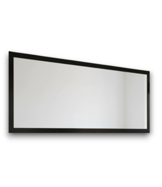 Bud's Warehouse 56230 Large Black Wooden Framed Mirror