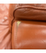 56231 Autumn Orange Leather 2-pc Sectional Sofa