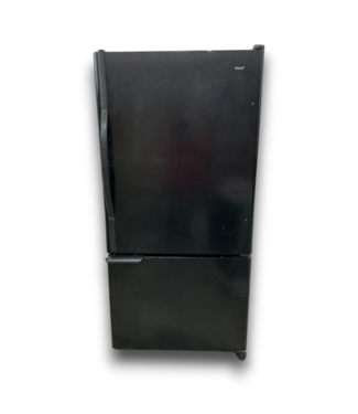 Bud's Warehouse 56233 Black Refrigerator With Bottom Freezer