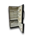 56233 Black Refrigerator With Bottom Freezer