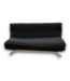 56237 Black Futon Sofa