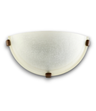 Bud's Warehouse 56240 Oil Rubbed Bronze & Linen Wall Sconce