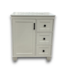 56244 30” White Undermount Vanity With Mable Style