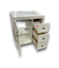 56244 30” White Undermount Vanity With Mable Style