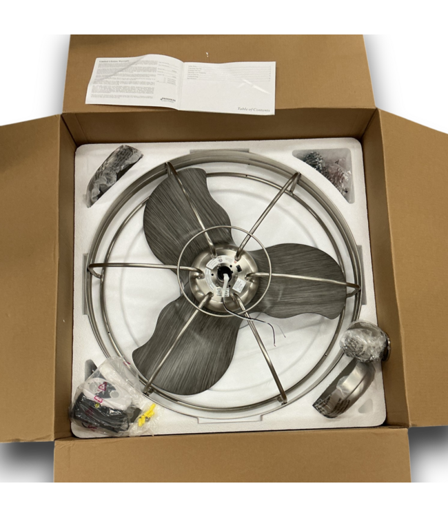56256 Brushed Nickel Fandelier