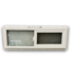 56258 White And Black Privacy Vinyl Slider Window