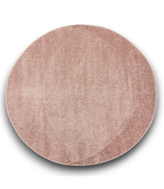 Bud's Warehouse 56259 Essentials Indoor/outdoor Pink Round Area Rug