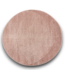 56259 Essentials Indoor/outdoor Pink Round Area Rug
