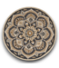 56260 Dazzle Collection Floral Round Area Rug