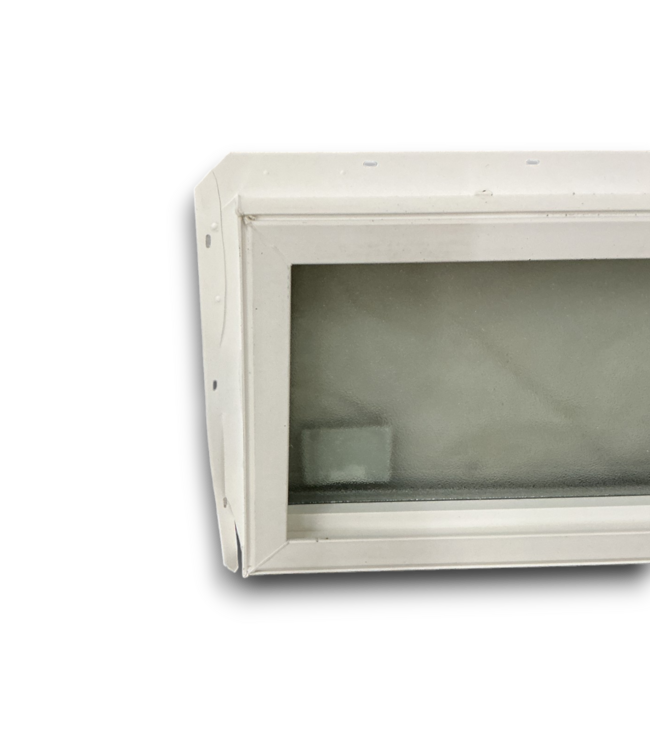 56258 White And Black Privacy Vinyl Slider Window