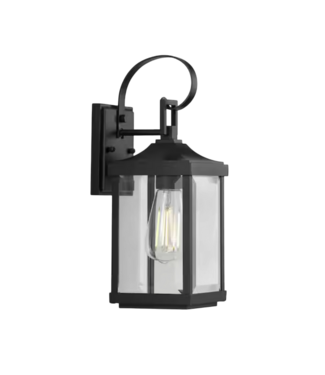 Bud's Warehouse 56282 Black Outdoor Wall Light