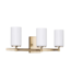 56283 Satin Brass 3-light Vanity Light