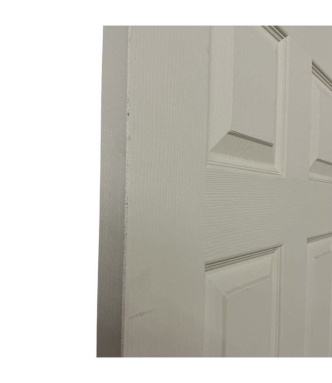 56284 28 X 80 Primed Hollow 6 Panel Door Slab