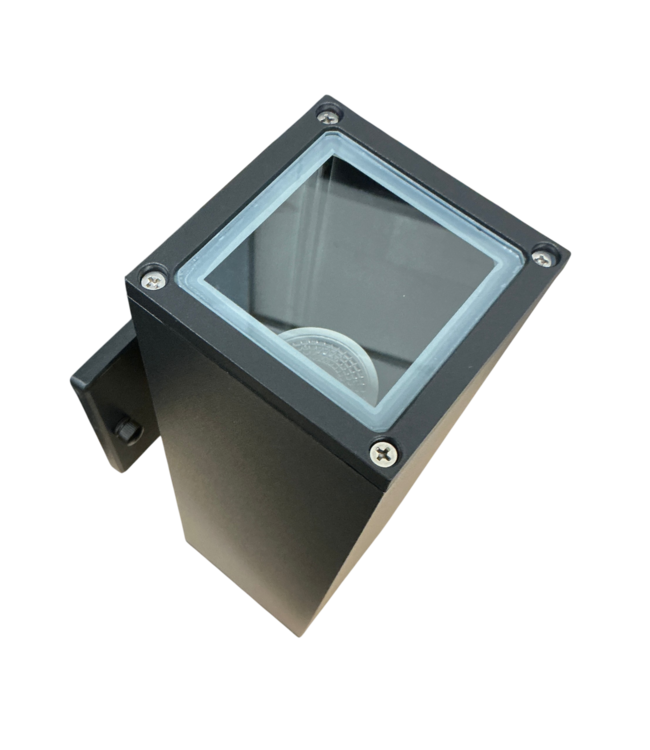 56285 4-light Black Hardwired Outdoor Wall Light 2 Pack