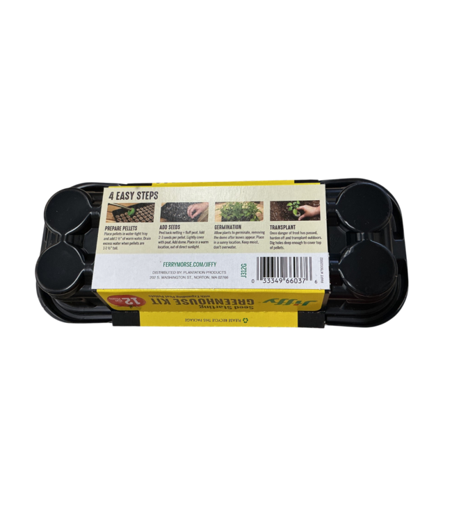 56291 Seed Starting Greenhouse Kit 12-peat Pellets