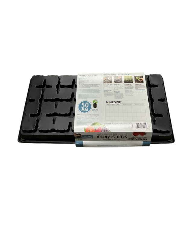 56299 Vegetable Seed Starter Kit 36-peat Pellets