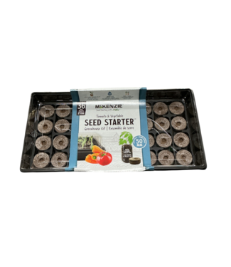Bud's Warehouse 56299 Vegetable Seed Starter Kit 36-peat Pellets