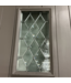 56293 36 X 96 Blue Grey Prehung Fancy Exterior Door
