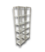 56309 White Laminate 5-tier Shelving Unit Set Of 2
