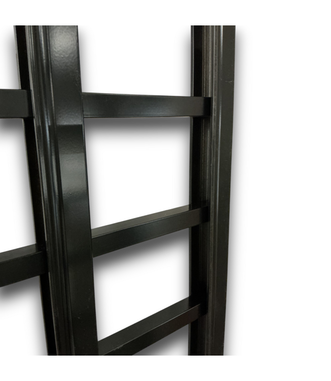 56314 47 X 94 Black Aluminum Fence