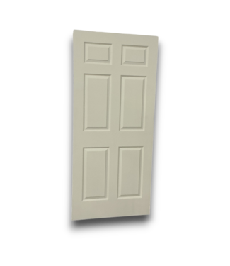 Bud's Warehouse 56317 36 X 80 Primed Hollow 6 Panel Interior Door Slab