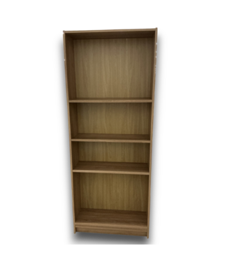 Bud's Warehouse 56319 White Oak Freestanding Bookshelf