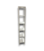 56309 White Laminate 5-tier Shelving Unit Set Of 2